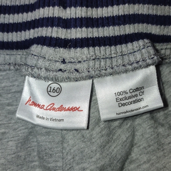 Hanna Andersson Jersey lined Cargos (160) - Picture 7 of 8